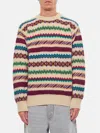 Howlin' A Woolen Wonder Jumper In Ecru
