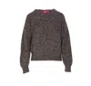 Howlin' Grey Shaggy Bear Sweater In Brown