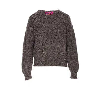 Howlin' Shaggy Bear Sweater In Black
