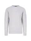 Howlin' Soft Texture Crew Neck Long Sleeve Sweater In Gray