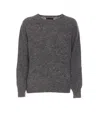Howlin' Forevernevermore Crew-neck Long-sleeve Sweater In Gray