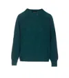 Howlin' Crew-neck Long-sleeves Sweater In Green