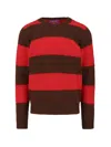 Howlin' Textured Knit Sweater With Classic Crew Neckline In Multi