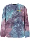 Howlin' Tie-dye Print Sweatshirt In Purple