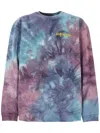 Howlin' Tie-dye Print Sweatshirt In Purple