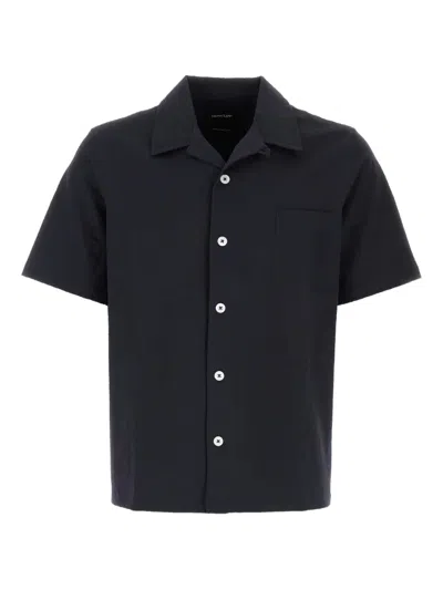 Howlin' Cotton Shirt Bowling Neck Short Sleeves In Animal Print