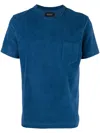Howlin' Textured T-shirt In Blue