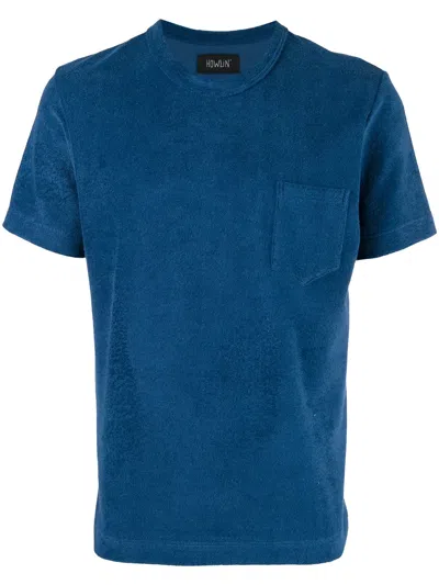 Howlin' Textured T-shirt In Blue