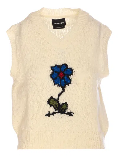 HOWLIN' V-NECK EMBROIDERED VEST