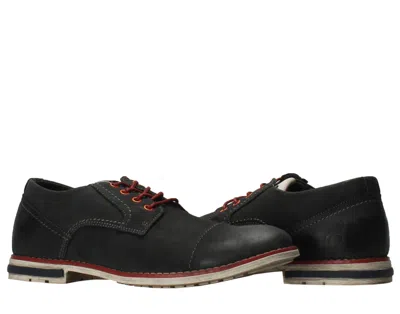 Howling Wolf Springs Cap Toe Oxford Navy Men's Shoes Springs-003