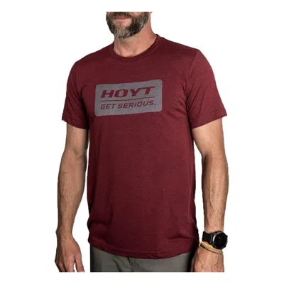 Hoyt Men's  Baseline T-shirt In Red