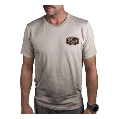 Hoyt Men's  Grizzly Wrangler T-shirt In Gray