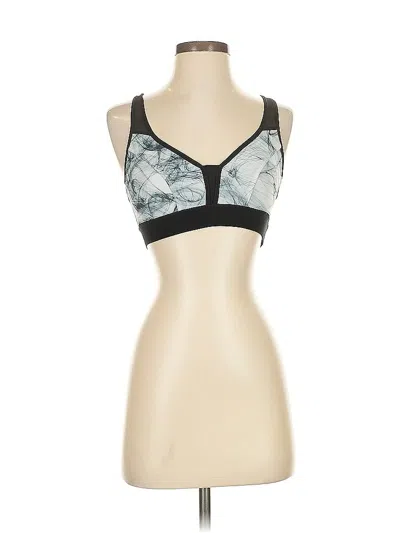 Pre-owned Hpe Sports Bra In Silver