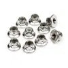 Hpi Racing Flanged Lock Nut M3, 10 Piece
