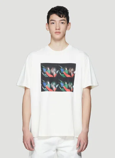 Hpnx X Ln-cc Collaboration T-shirt In White