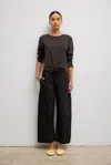 Leset Kyoto Carpenter Pant In Chocolate