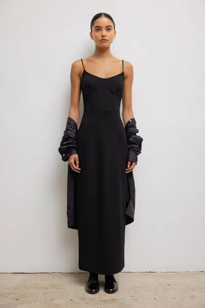 Leset Rio Corset Dress In Black