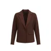 Hrmn8 Women's Brown Align Blazer In Brown