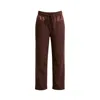 Hrmn8 Women's Brown Align Pant In Brown