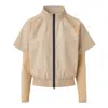 Hrmn8 Women's Neutrals Pace Zip Jacket In Brown