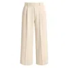 Hrmn8 Women's White Persuasion Wide Leg Pants In Neutral