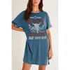 Hrt & Luv Saloon Lover Mineral Dress In Denim In Multi