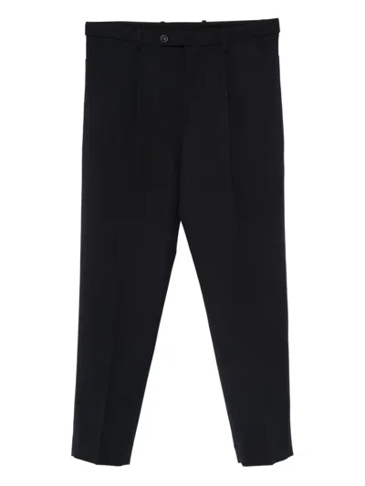 Hōsio Button-fastening Trousers In Blue
