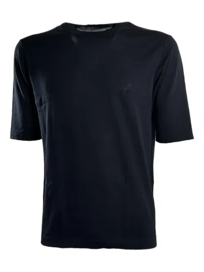 Hōsio Cotton T-shirt In Black