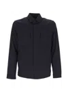 Hōsio Flap-pocket Button-up Shirt-jacket In Black