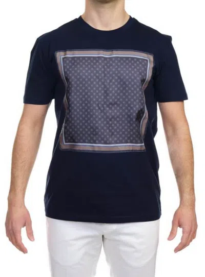 Hōsio Hosio - With Bandana In Seta Dis. Tie 1210j55/v7 Blue