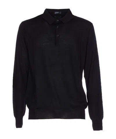 HŌSIO LONG-SLEEVED POLO SHIRT