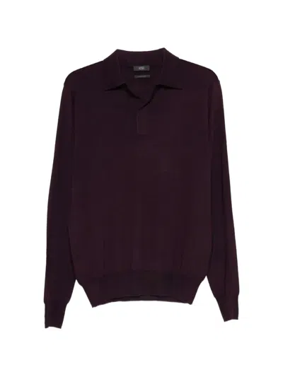 Hōsio Long-sleeve T-shirt In Red