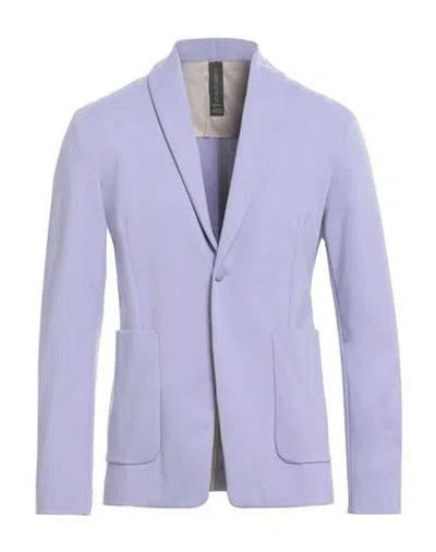Hōsio Man Blazer Purple Size 36 Cotton, Polyamide, Elastane