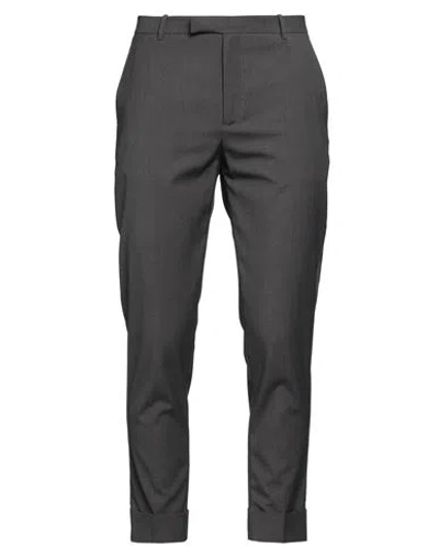 Hōsio Man Pants Lead Size 32 Viscose, Polyester In Grey