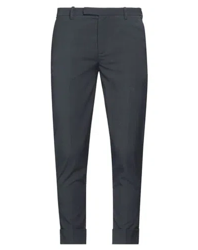Hōsio Man Pants Navy Size 38 Viscose, Polyester