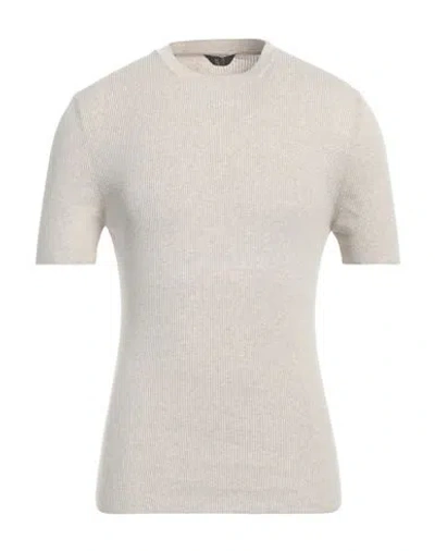 Hōsio Man Sweater Beige Size Xl Cotton