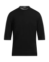 Hōsio Man Sweater Black Size Xxl Wool