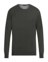 Hōsio Man Sweater Dark Green Size Xl Cotton