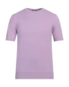Hōsio Man Sweater Mauve Size M Cotton In Purple