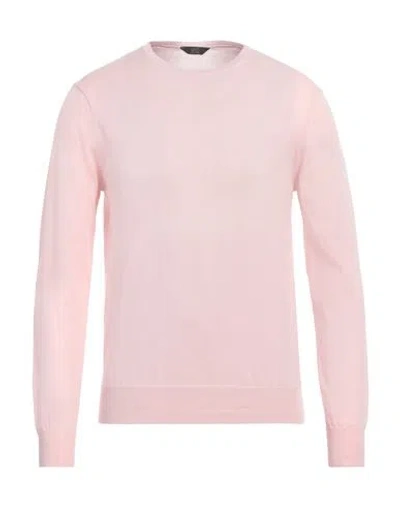 Hōsio Man Sweater Pink Size M Cotton