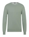 Hōsio Man Sweater Sage Green Size L Cotton