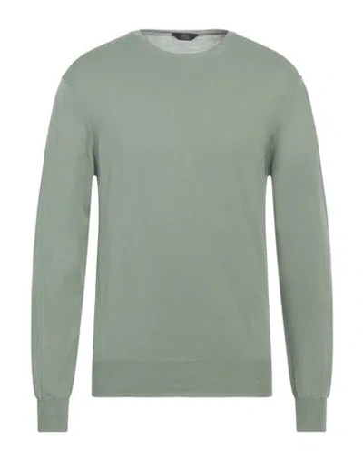 Hōsio Man Sweater Sage Green Size L Cotton