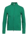 Hōsio Man Sweatshirt Green Size 36 Cotton, Polyamide, Elastane In Green