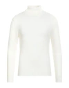 Hōsio Man Turtleneck Ivory Size L Merino Wool In White