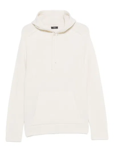 Hōsio Pouch-pocket Hoodie In Neutral