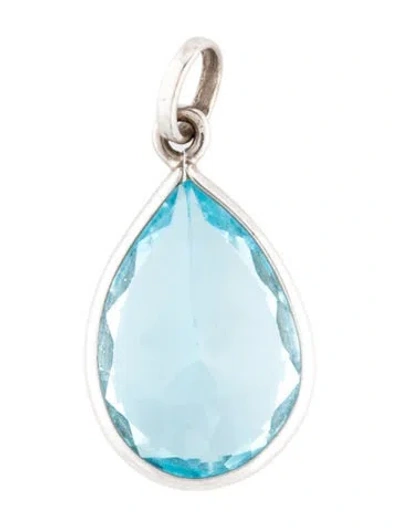 Pre-owned Hstern 18k 6.298ct Topaz Pendant In Multi