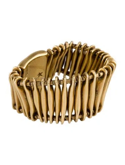 Pre-owned Hstern 18k Miscigens Filament Band Ring In Multi