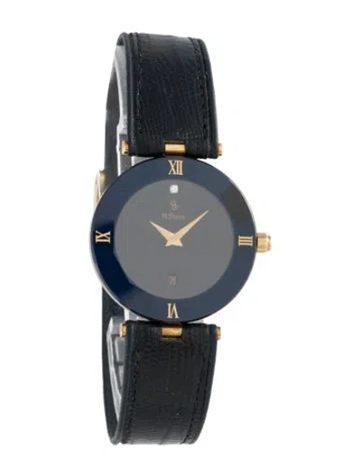 Pre-owned Hstern Sapphire Watch, 29mm In Multicolor