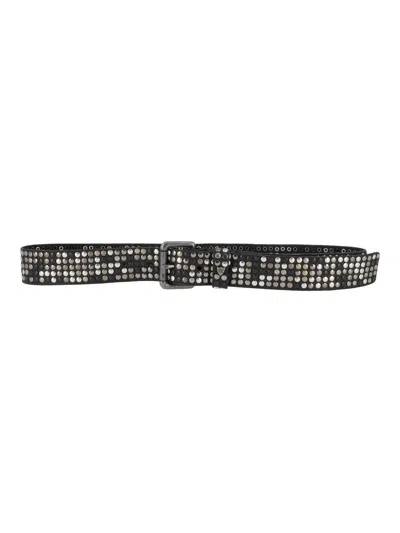 Htc 5.000 Studs Belt In Black