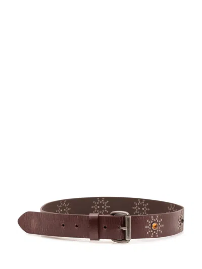 Htc Decorative Stud Belt In Tmoro